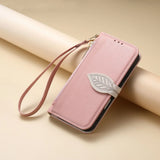Zipper Leather Wallet Flip Case For for iPhone