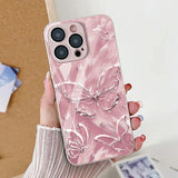 Marble Pattern Tempered Glass Case For iPhone