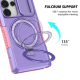 Hybrid Armor Magnetic Case For Samsung