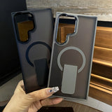 Magnetic Matte Kickstand Case For Samsung S26
