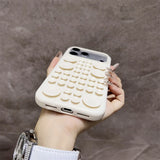 Shockproof Circular Suction Cup Silicone Phone Case for iPhone