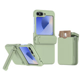 Wallet Card Insertion Folding Phone Case for Samsung Galaxy Z Flip
