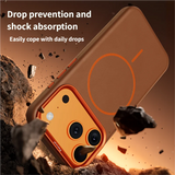High-End Elephant Leather Texture Magnetic Case for IPhone