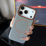 Leather Texture Magnetic Shockproof Case For iPhone