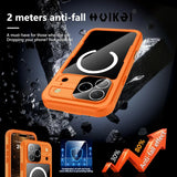 Waterproof Magnetic Full Body Protective Case For iPhone