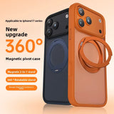 Luxury 360 Rotating Magnetic Phone Case for iPhone