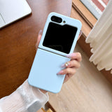 Official Fluorescence Neon Liquid Silicone Case For Samsung Galaxy Z Flip