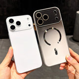 Magnetic Silicone Frame Protective Case for iPhone