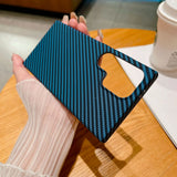 luxury Carbon fiber phone case for Samsung