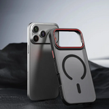 Luxury Matte Transparent Magnetic Case For iPhone