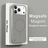 Frameless Solid Color Magnetic PC Case for iPhone