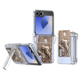 Wallet Card Insertion Folding Phone Case for Samsung Galaxy Z Flip