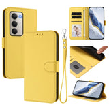 Solid Color Magnetic Flip Wallet Leather Case For iPhone