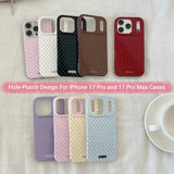 INS polka dots Shockproof Case for iPhone