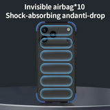 Skin-friendly liquid silicone shock-absorbing protective case For iPhone