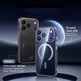 Transparent  Magnetic case for iphone
