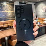Titanium Original Matte Magnetic Case For Samsung