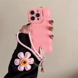 Fashion Down Jacket Lanyard Phone Case for IPhone