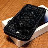 Ins Patterned Lens-Protecting Shock-Resistant Phone Case For iPhone