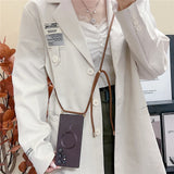 Lanyard Crossbody Magnetic Charging Case For Samsung