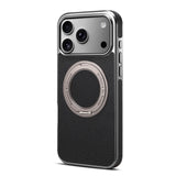 Magnetic Genuine Cowhide Leather Case for iphone