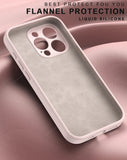 Liduid Silicone Magnetic Stand Case For iPhone