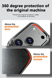 Genuine Leather Electroplated Magnetic Case For iPhone