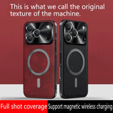 Magnetic Luxury Business Leather Case  For iphone