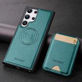 Anti-theft Magnetic Wallet Leather Case for Samsung Galaxy