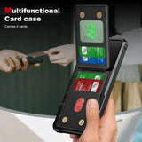 Ultra Shockproof Card Holder Magnetic Case For Samsung Galaxy