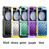 Luxury Armor Plating Thin Matte Phone Case For Samsung Galaxy Z Flip