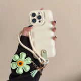 Fashion Down Jacket Lanyard Phone Case for IPhone