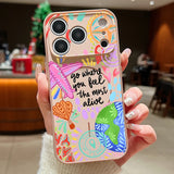 Airplane Painting Print Magnetic Phone Case For iPhone