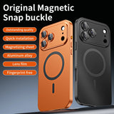 Luxurious Aluminium Magnetic Metal Case For iPhone