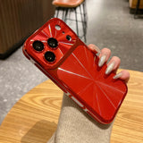 Stylish electroplated CD laser shockproof phone case For iPhone