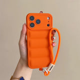 Shockproof Camera Protection Wrist Strap Case for IPhone
