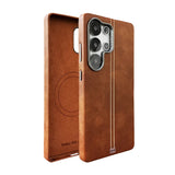 Vintage Leather Magnetic Case for Samsung