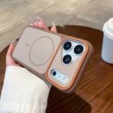 Luxury Magnetic Soft Silicone Frame Phone Case For iPhone