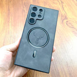 PU Leather Magnetic  Case For Samsung Galaxy