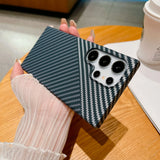 luxury Carbon fiber phone case for Samsung