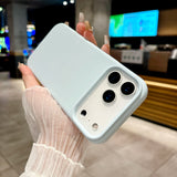 Bright Fluorescent Liquid Silicone Soft Case For iPhone