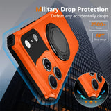 360° Magnetic Bracket Shockproof Stand Holder Case For iPhone