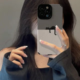 Cute Cat Soft Leather Case for iPhone