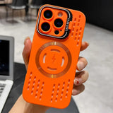 Hollow heat dissipation protective case for iPhone