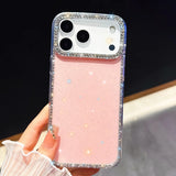 Shiny Little Stars Glitter Diamond Clear Phone Case For iPhone