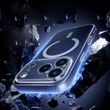 Transparent  Magnetic case for iphone