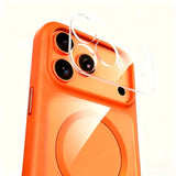 Transparent frosted magnetic case for iPhone