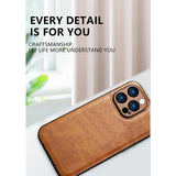 Business Luxury Leather Case For iPhone