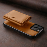 Magnetic Anti-Theft Detachable Leather Case For iPhone