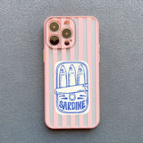 Sardines Color Fish Funny Phone Case For iPhone